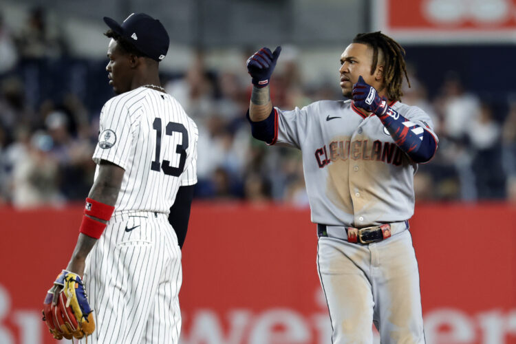 Ramírez doubles in 3 straight at-bats as the Guardians beat the Yankees 9-4